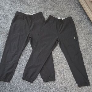 2 Pairs Of OshKosh B'gosh Kids Black Windpants